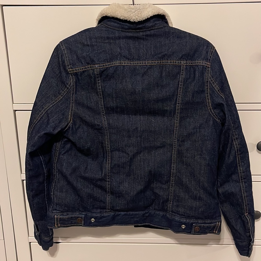 Levi’s Down-Filled Zip Up Jean Jacket - image 3